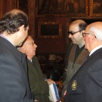 Con D. Manuel Hidalgo y D. José  Juan Gámez, 2012