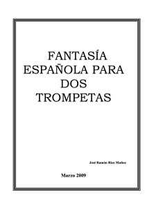 Fantasía Española para 2 trompetas